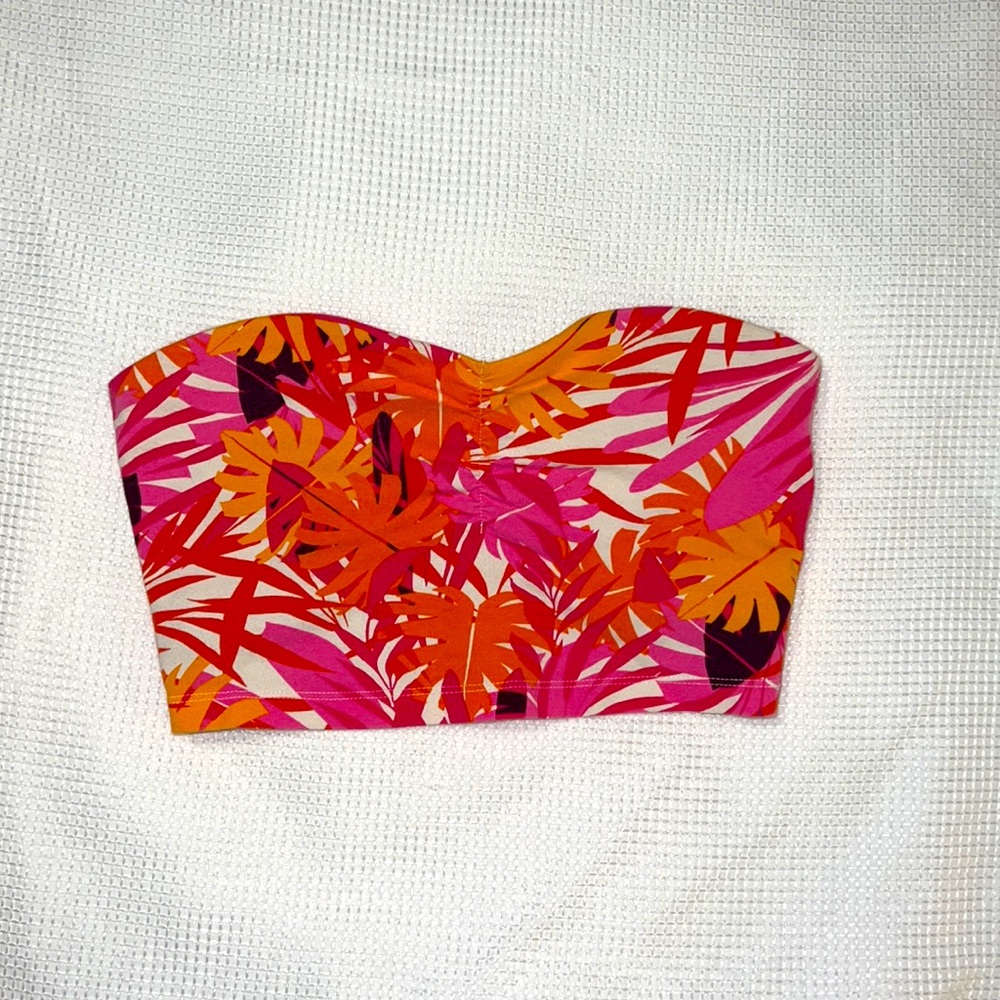 Express tropical crop top